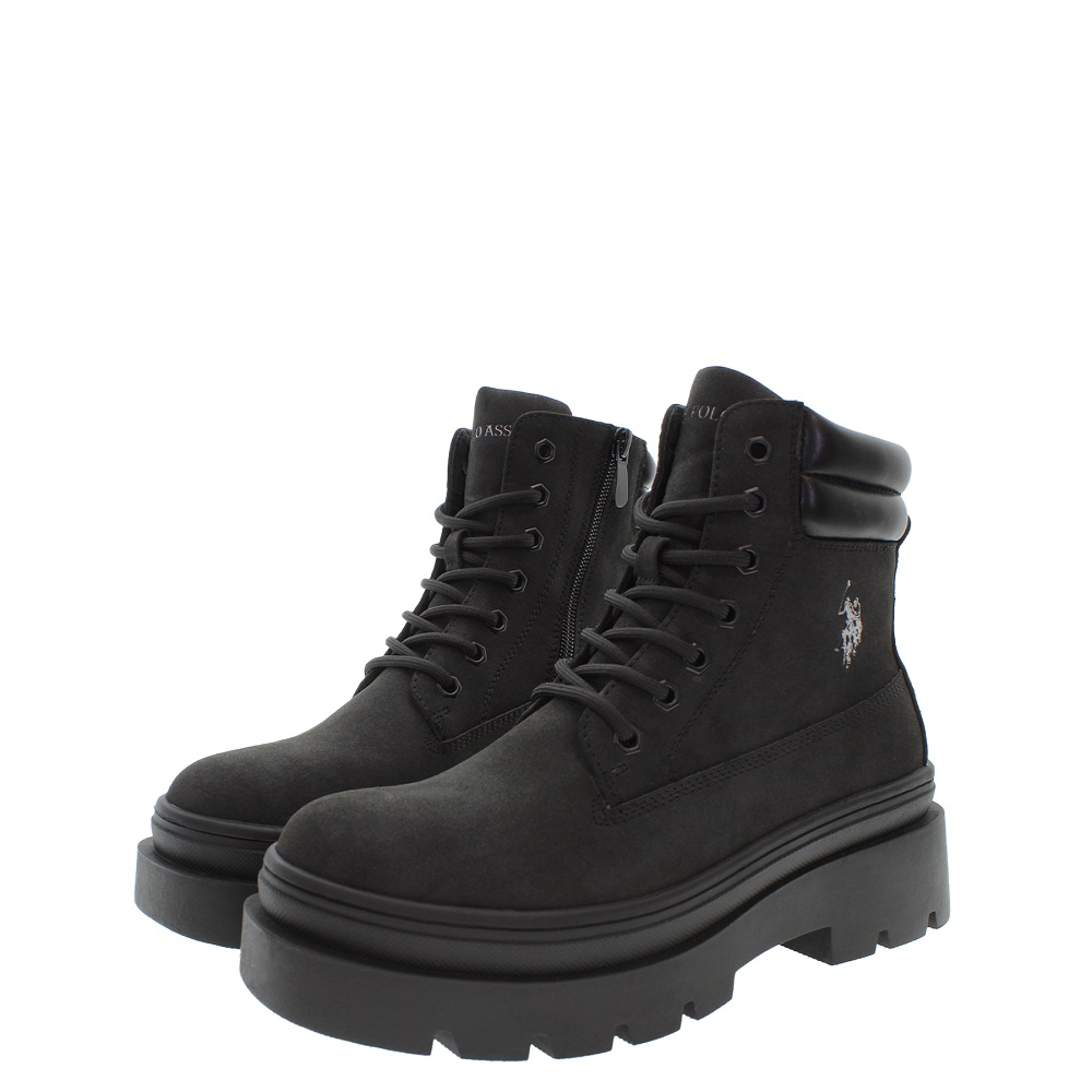 U.S. POLO ASSN.</br>U.S. Polo Assn. SHONA001-BLK Γυναικεία Μποτάκια Μαύρο U.S. POLO ASSN.</br>U.S. Polo Assn. SHONA001-BLK Γυναικεία Μποτάκια Μαύρο