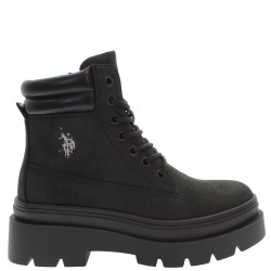 U.S. POLO ASSN.</br>U.S. Polo Assn. SHONA001-BLK Γυναικεία Μποτάκια Μαύρο