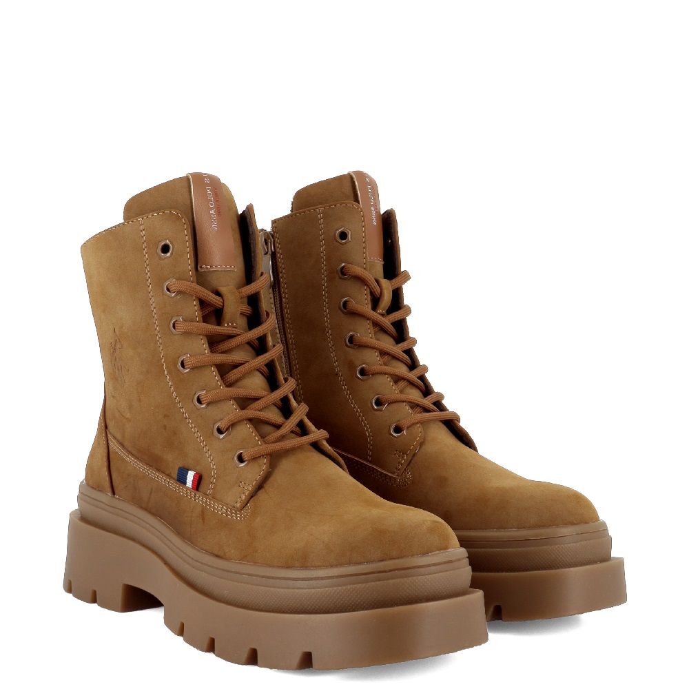 U.S. POLO ASSN.</br>U.S. Polo Assn. SHONA004-LBR Γυναικεία Μποτάκια Ταμπά U.S. POLO ASSN.</br>U.S. Polo Assn. SHONA004-LBR Γυναικεία Μποτάκια Ταμπά