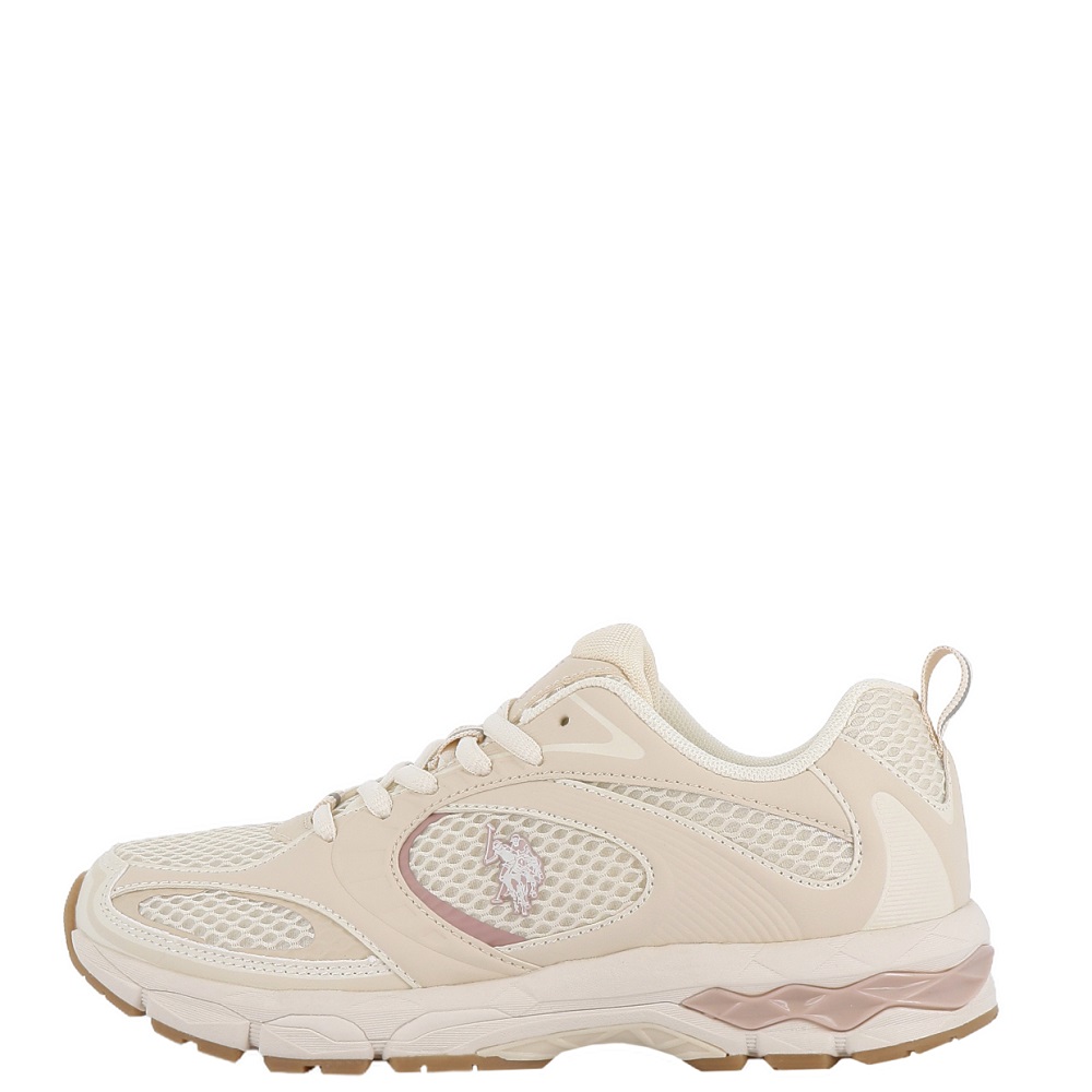 U.S. POLO ASSN.</br>U.S. Polo Assn. SWIFT002-LBE Γυναικεία Sneakers Μπεζ