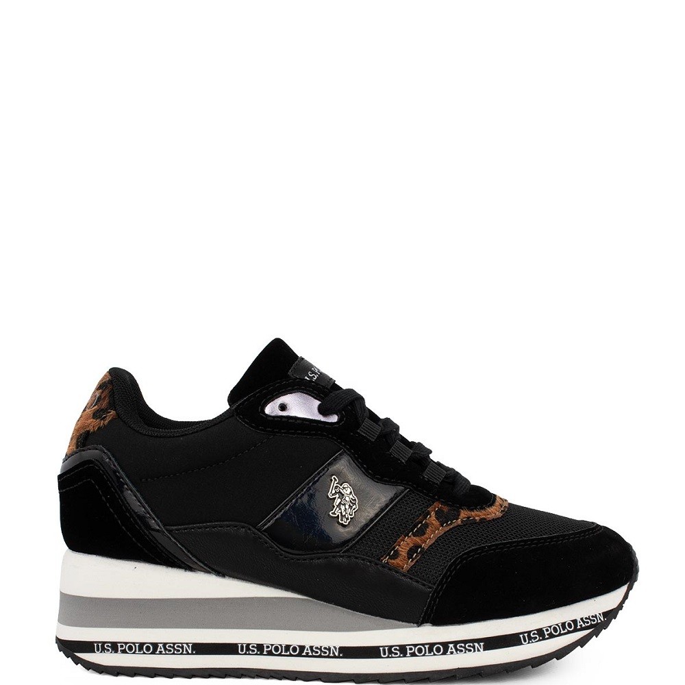 U.S. POLO ASSN.</br>Γυναικεία Sneakers Μαύρο SYLVI009-BLK U.s. Polo Assn U.S. POLO ASSN.</br>Γυναικεία Sneakers Μαύρο SYLVI009-BLK U.s. Polo Assn