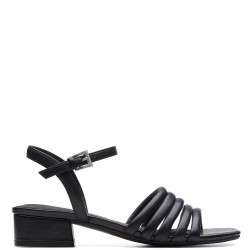 Γυναικεία Πέδιλα Μαύρο Δέρμα SEREN25 PART Clarks
