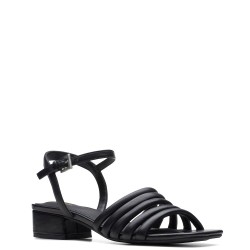 Γυναικεία Πέδιλα Μαύρο Δέρμα SEREN25 PART Clarks
