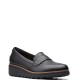 CLARKS</br>Γυναικεία Loafers Μαύρο Δέρμα SHARON GRACIE Clarks CLARKS</br>Γυναικεία Loafers Μαύρο Δέρμα SHARON GRACIE Clarks