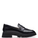 CLARKS</br>Γυναικεία Μοκασίνια Μαύρο Δέρμα STAYSO EDGE CLARKS</br>Γυναικεία Μοκασίνια Μαύρο Δέρμα STAYSO EDGE