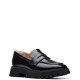 CLARKS</br>Γυναικεία Μοκασίνια Μαύρο Δέρμα STAYSO EDGE CLARKS</br>Γυναικεία Μοκασίνια Μαύρο Δέρμα STAYSO EDGE