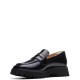 CLARKS</br>Γυναικεία Μοκασίνια Μαύρο Δέρμα STAYSO EDGE CLARKS</br>Γυναικεία Μοκασίνια Μαύρο Δέρμα STAYSO EDGE