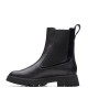 CLARKS</br>Γυναικεία Μποτάκια Μαύρο Δέρμα STAYSO RISE Clarks