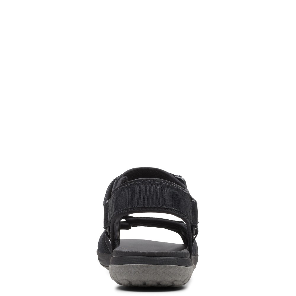 CLARKS</br>Ανδρικά Πέδιλα Μαύρο STEP BEAT SUN Clarks