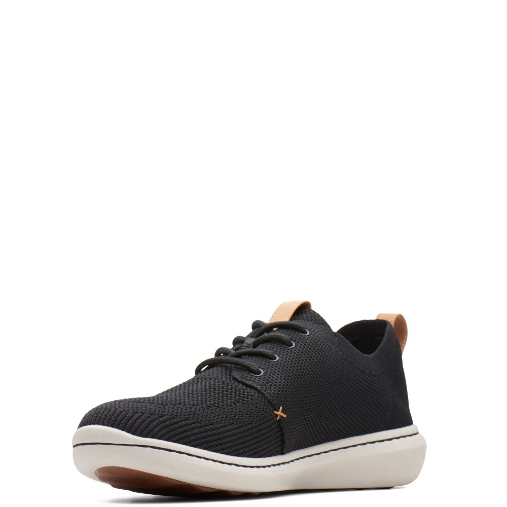 CLARKS</br>Ανδρικά Sneakers Μαύρο STEP URBAN MIX Clarks