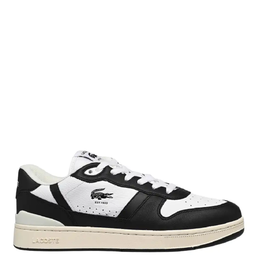 Ανδρικά Sneakers Λευκό/Μαύρο Δέρμα T-CLIP SET 748SMA0042147 Lacoste Ανδρικά Sneakers Λευκό/Μαύρο Δέρμα T-CLIP SET 748SMA0042147 Lacoste