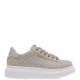 RENATO GARINI</br>Γυναικεία Sneakers Off White Πλατίνα Στάμπα Λεζάρ 66-22WEX166A Renato Garini RENATO GARINI</br>Γυναικεία Sneakers Off White Πλατίνα Στάμπα Λεζάρ 66-22WEX166A Renato Garini