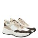 RENATO GARINI</br>Γυναικεία Sneakers Λευκό Μπεζ Καφέ Στάμπα 2146-42EX64 Renato Garini RENATO GARINI</br>Γυναικεία Sneakers Λευκό Μπεζ Καφέ Στάμπα 2146-42EX64 Renato Garini
