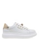 RENATO GARINI</br>Γυναικεία Sneakers Λευκό Πλατίνα Φίδι QUEEN BEE Renato Garini RENATO GARINI</br>Γυναικεία Sneakers Λευκό Πλατίνα Φίδι QUEEN BEE Renato Garini
