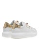RENATO GARINI</br>Γυναικεία Sneakers Λευκό Πλατίνα Φίδι QUEEN BEE Renato Garini RENATO GARINI</br>Γυναικεία Sneakers Λευκό Πλατίνα Φίδι QUEEN BEE Renato Garini