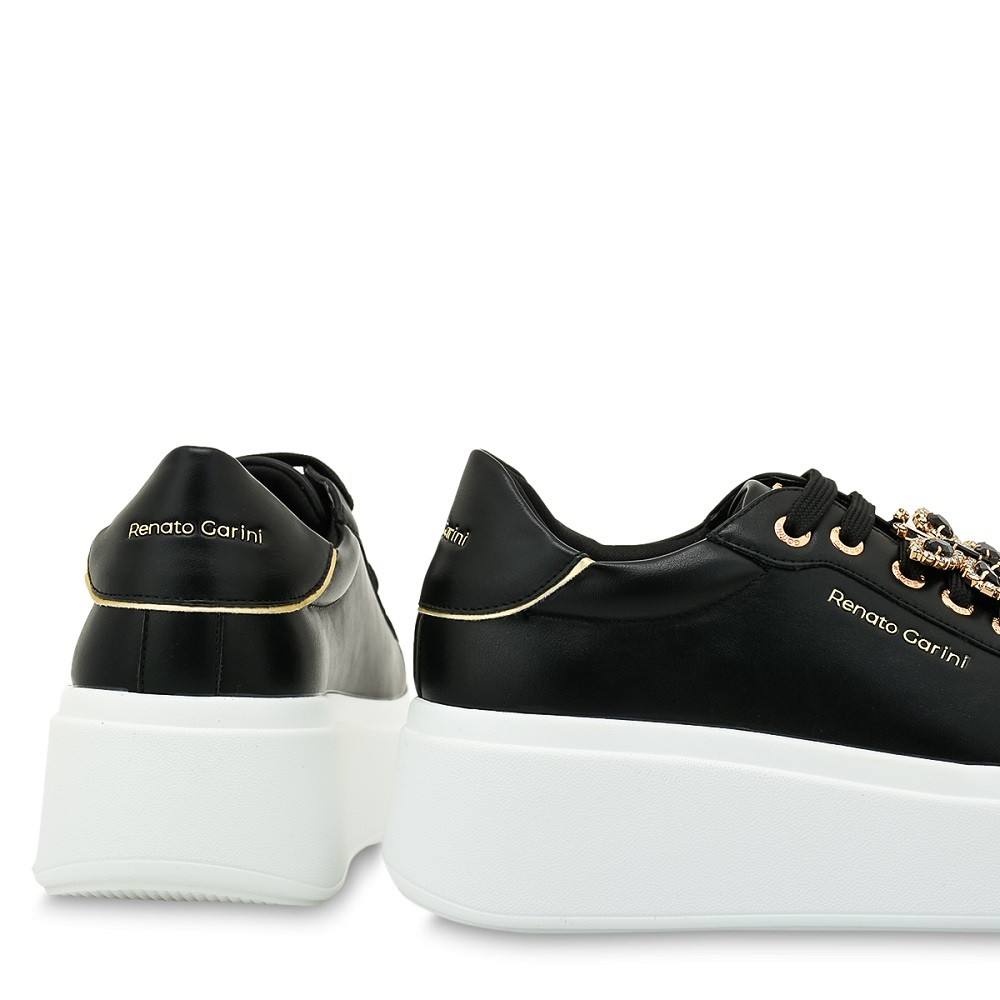 RENATO GARINI</br>Γυναικεία Sneakers Μαύρο 88-32 BUTTERFLY Renato Garini RENATO GARINI</br>Γυναικεία Sneakers Μαύρο 88-32 BUTTERFLY Renato Garini