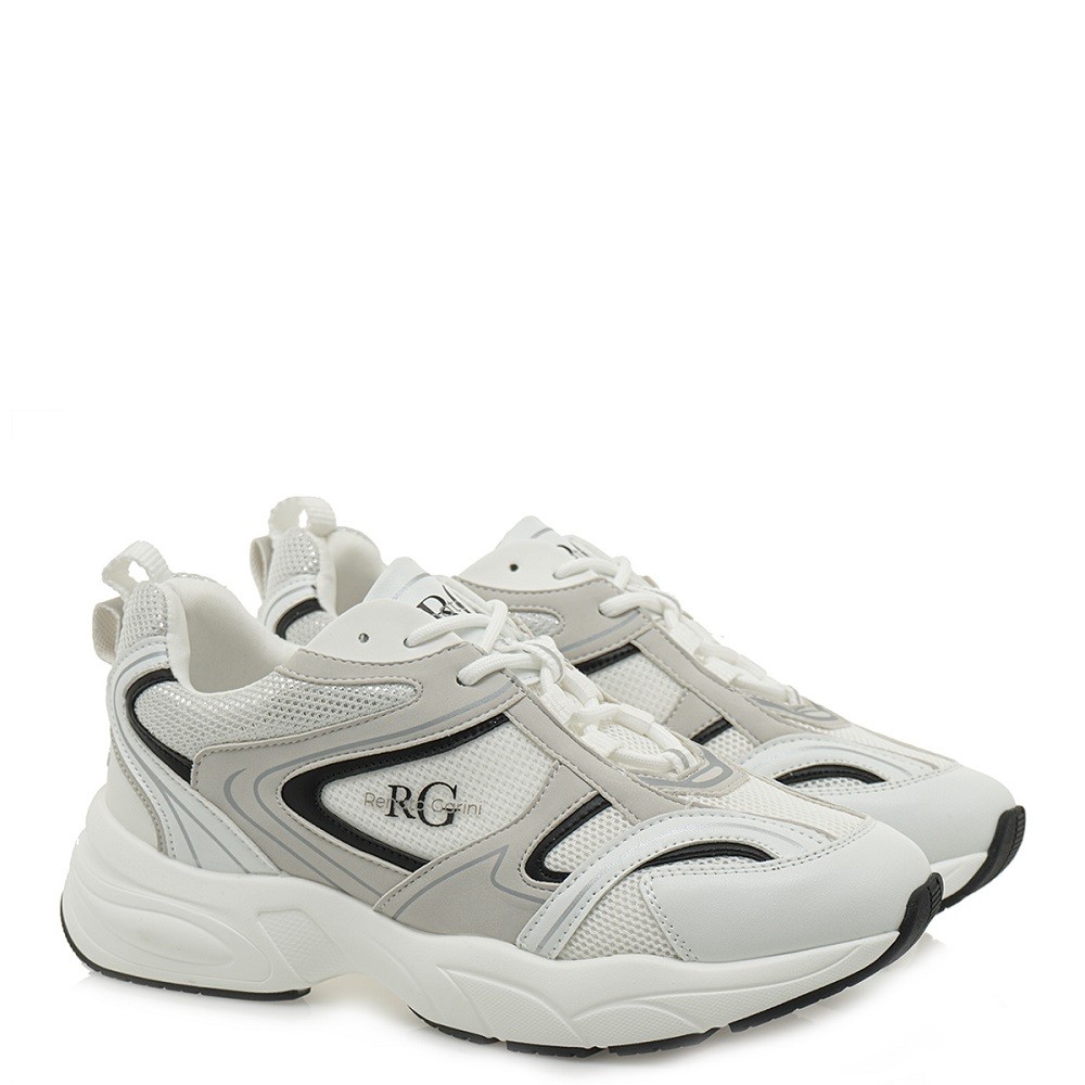 RENATO GARINI</br>Γυναικεία Sneakers Λευκό Μαύρο Πάγος 2149-42EX96 Renato Garini RENATO GARINI</br>Γυναικεία Sneakers Λευκό Μαύρο Πάγος 2149-42EX96 Renato Garini