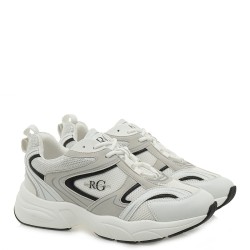 Γυναικεία Sneakers Λευκό Μαύρο Πάγος 2149-42EX96 Renato Garini