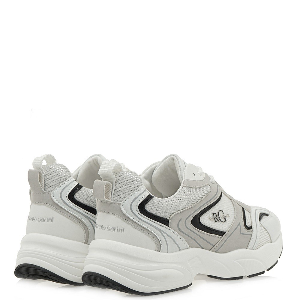 RENATO GARINI</br>Γυναικεία Sneakers Λευκό Μαύρο Πάγος 2149-42EX96 Renato Garini RENATO GARINI</br>Γυναικεία Sneakers Λευκό Μαύρο Πάγος 2149-42EX96 Renato Garini