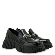 Exe PB06-D1470 Γυναικεία Μοκασίνια Μαύρο Φλορεντίκ 