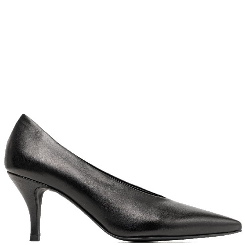 Kalogirou TATI15-0071 Γυναικείες Γόβες Μαύρο Δέρμα