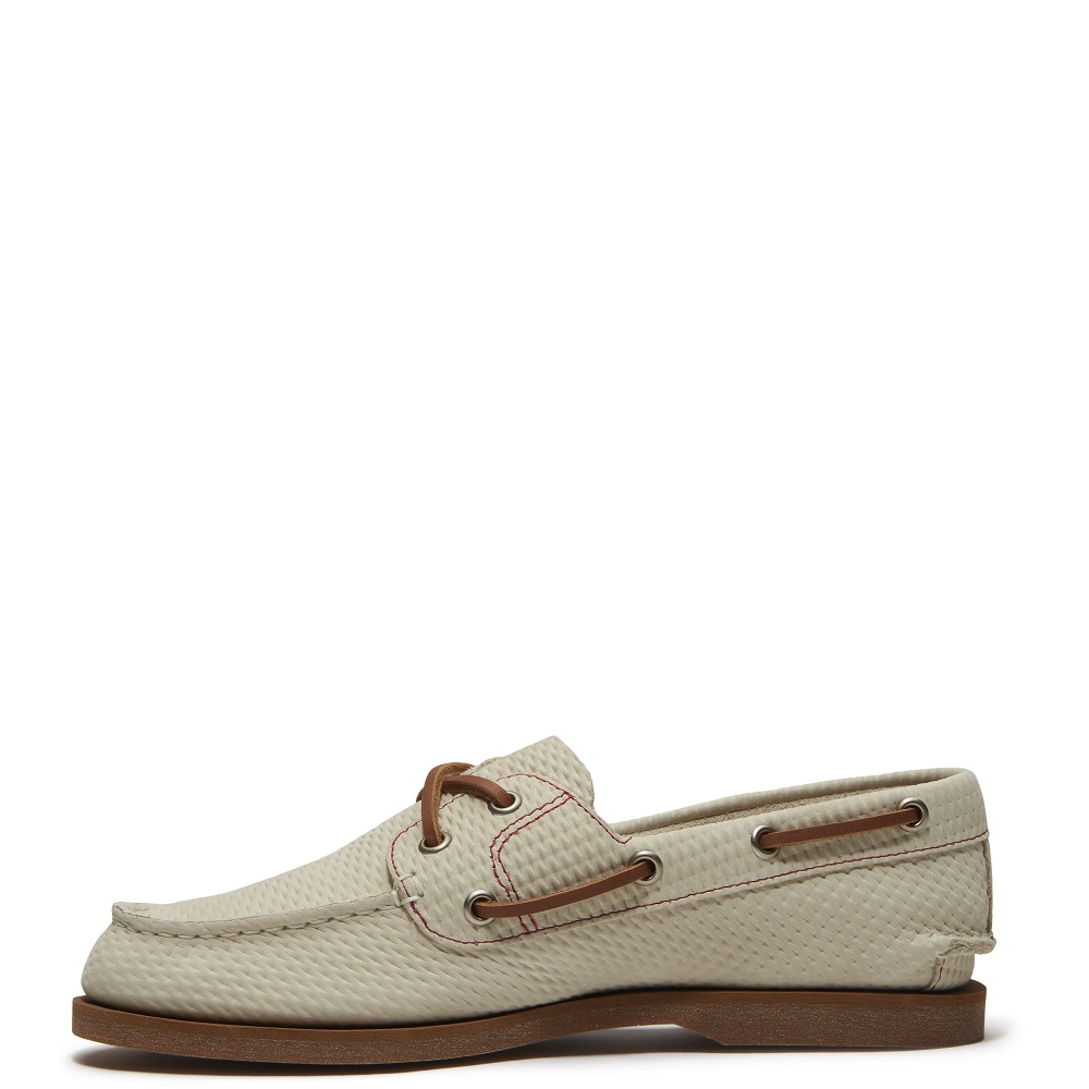 TIMBERLAND</br>Timberland Classic Boat-shoe A2Q9X-EN7 Γυναικεία Boat-shoes/Ιστιοπλοϊκά Εκρού Nubuck Δέρμα