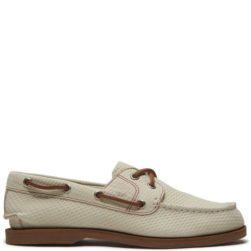 Timberland Classic Boat-shoe A2Q9X-EN7 Γυναικεία Boat-shoes/Ιστιοπλοϊκά Εκρού Nubuck Δέρμα