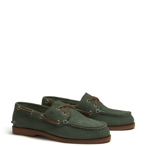 Timberland Classic Boat-shoe A2Q9X-ES7 Γυναικεία Boat-shoes/Ιστιοπλοϊκά Πράσινο Nubuck Δέρμα