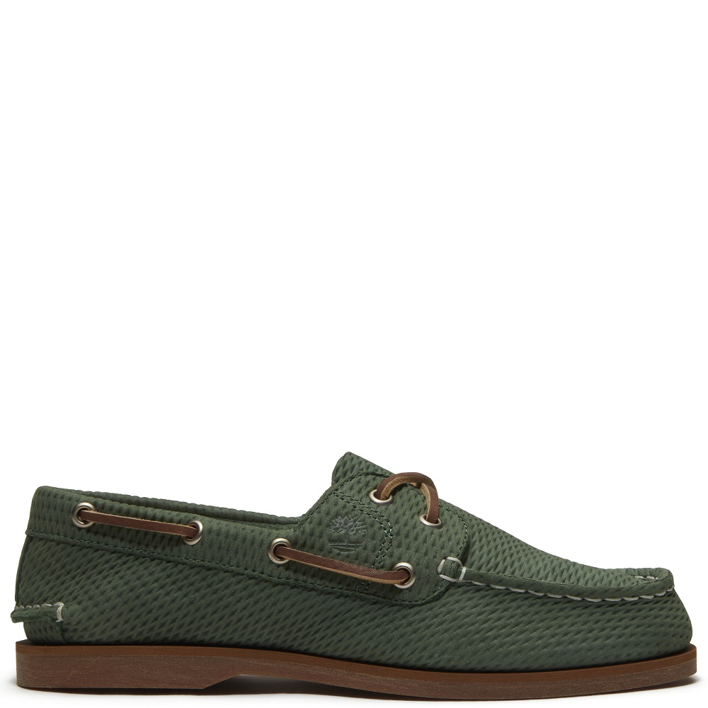 TIMBERLAND</br>Timberland Classic Boat-shoe A2Q9X-ES7 Γυναικεία Boat-shoes/Ιστιοπλοϊκά Πράσινο Nubuck Δέρμα
