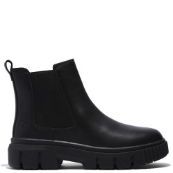TIMBERLAND</br>Timberland Greyfield Mid Chelsea A5ZCG-001 Γυναικεία Μποτάκια Μαύρο Δέρμα