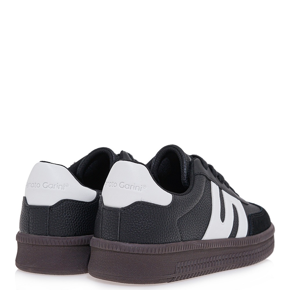 RENATO GARINI</br>Renato Garini TOKIO-M ( L-8586A ) Ανδρικά Sneakers Μαύρο/Μαύρο Καστόρι/Λευκό RENATO GARINI</br>Renato Garini TOKIO-M ( L-8586A ) Ανδρικά Sneakers Μαύρο/Μαύρο Καστόρι/Λευκό
