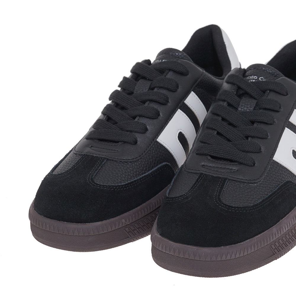 RENATO GARINI</br>Renato Garini TOKIO-M ( L-8586A ) Ανδρικά Sneakers Μαύρο/Μαύρο Καστόρι/Λευκό RENATO GARINI</br>Renato Garini TOKIO-M ( L-8586A ) Ανδρικά Sneakers Μαύρο/Μαύρο Καστόρι/Λευκό