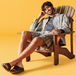 Ανδρικές Παντόφλες Μαύρο Δέρμα TORFORD CROSS Clarks