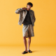 CLARKS</br>Ανδρικές Παντόφλες Μαύρο Δέρμα TORFORD CROSS Clarks CLARKS</br>Ανδρικές Παντόφλες Μαύρο Δέρμα TORFORD CROSS Clarks