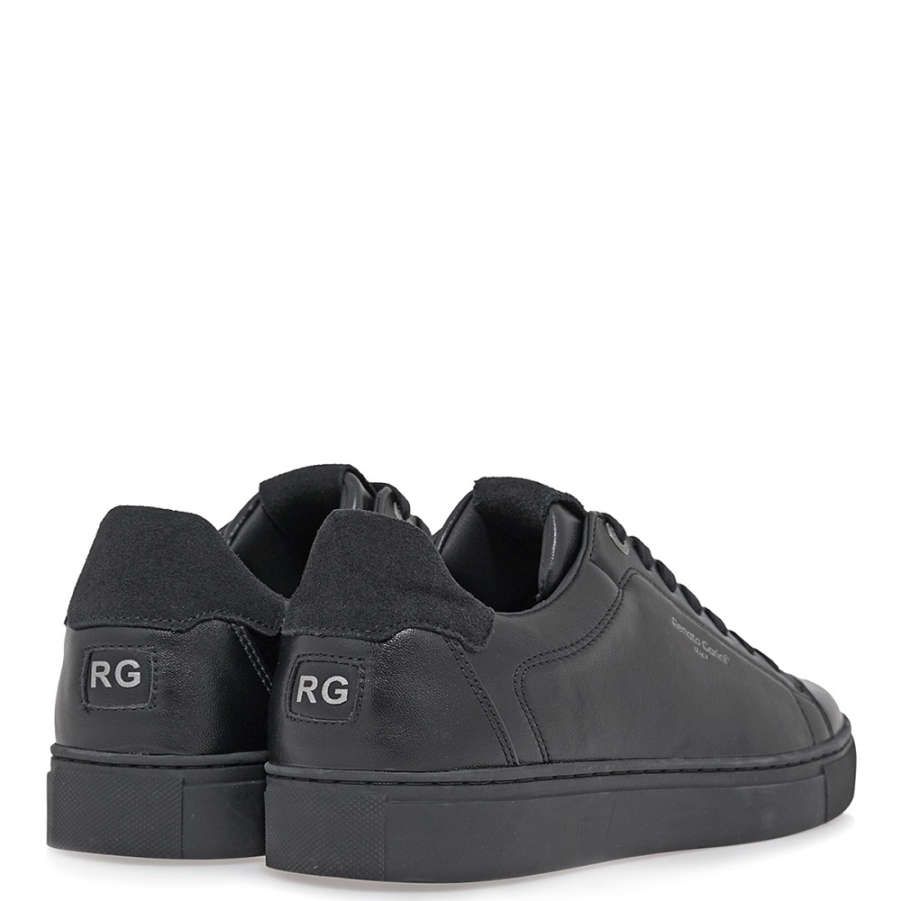 RENATO GARINI</br>Renato Garini TORINO-018 Ανδρικά Sneakers Μαύρο/Μαύρο Καστόρι RENATO GARINI</br>Renato Garini TORINO-018 Ανδρικά Sneakers Μαύρο/Μαύρο Καστόρι
