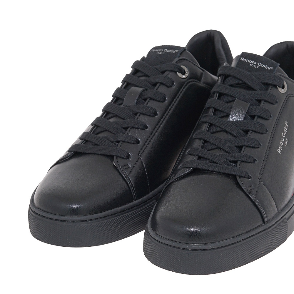 RENATO GARINI</br>Renato Garini TORINO-018 Ανδρικά Sneakers Μαύρο/Μαύρο Καστόρι RENATO GARINI</br>Renato Garini TORINO-018 Ανδρικά Sneakers Μαύρο/Μαύρο Καστόρι