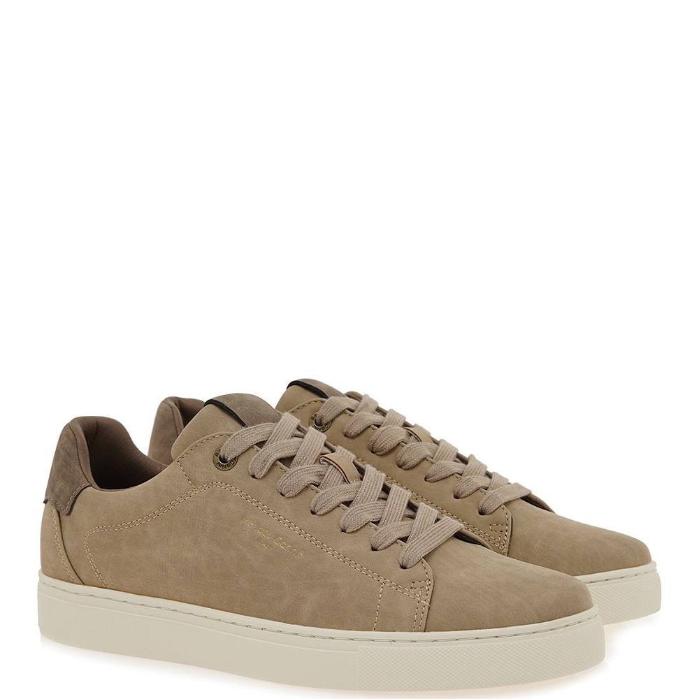 RENATO GARINI</br>Renato Garini TORINO-018 Ανδρικά Sneakers Μπεζ/Πούρο Nubuck