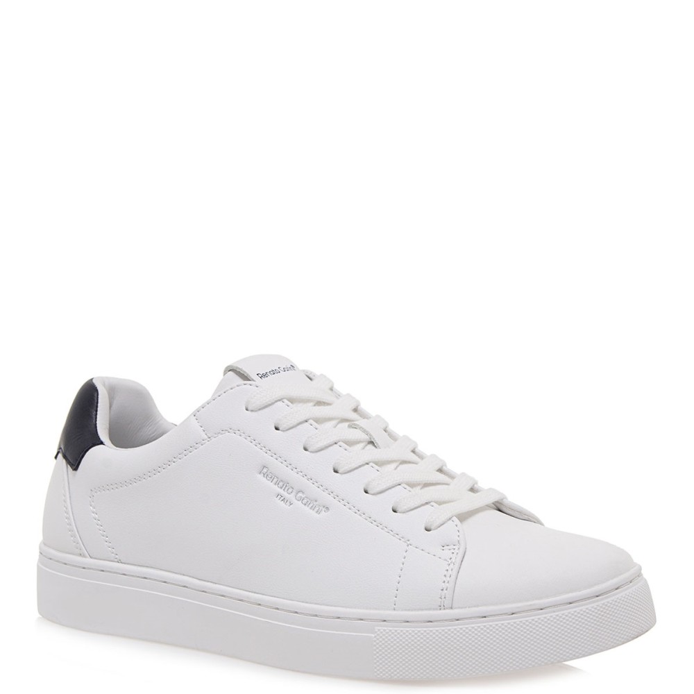 RENATO GARINI</br>Ανδρικά Sneakers Λευκό/Μπλε TORINO-018 Renato Garini RENATO GARINI</br>Ανδρικά Sneakers Λευκό/Μπλε TORINO-018 Renato Garini