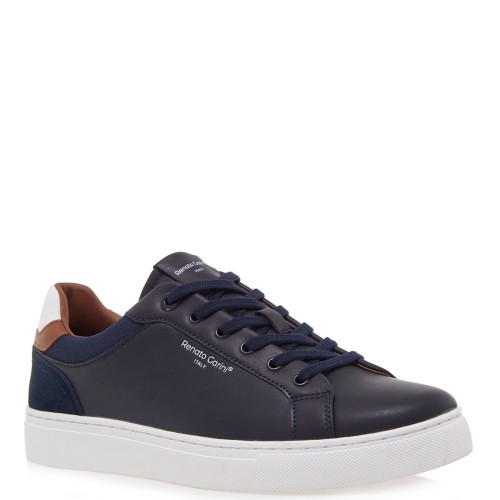 Ανδρικά Sneakers Μπλε/Ταμπά/Λευκό TORINO-0621 Renato Garini