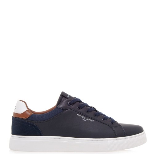 Ανδρικά Sneakers Μπλε/Ταμπά/Λευκό TORINO-0621 Renato Garini
