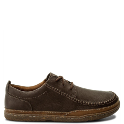 Ανδρικά Δετά Παπούτσια Καφέ Δέρμα TRAPELL APRON Clarks