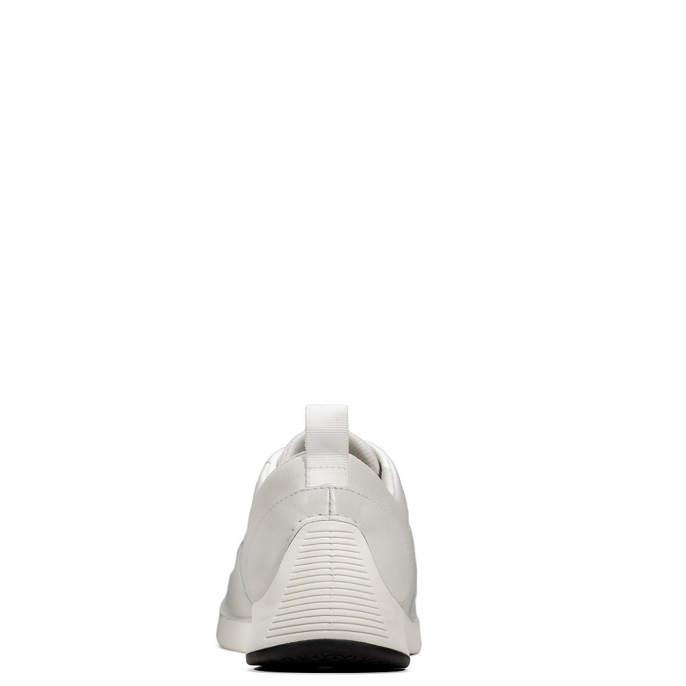 CLARKS</br>Ανδρικά Sneakers Λευκό Δέρμα TRI SPRINT Clarks CLARKS</br>Ανδρικά Sneakers Λευκό Δέρμα TRI SPRINT Clarks