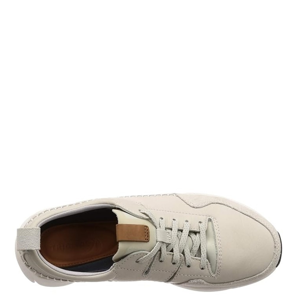 CLARKS</br>Ανδρικά Sneakers Λευκό Δέρμα TRIACTIVE RUN Clarks CLARKS</br>Ανδρικά Sneakers Λευκό Δέρμα TRIACTIVE RUN Clarks
