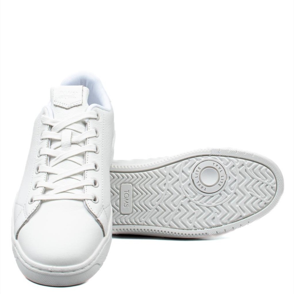 TOMS</br>Ανδρικά Sneakers Λευκό Δέρμα TRVL LITE 2.0 LOW 10020852 Toms TOMS</br>Ανδρικά Sneakers Λευκό Δέρμα TRVL LITE 2.0 LOW 10020852 Toms