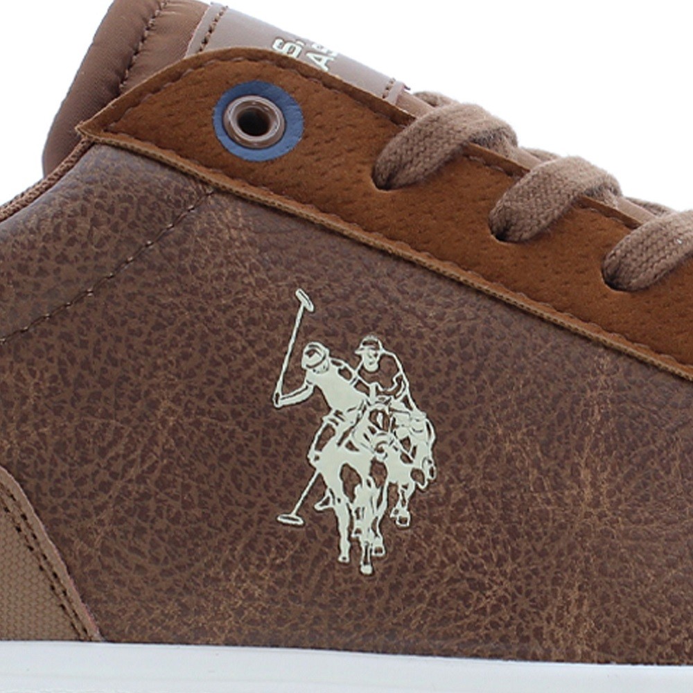 U.S. POLO ASSN.</br>Ανδρικά Sneakers Ταμπά TYMES006-BRW006 U.S. POLO ASSN.</br>Ανδρικά Sneakers Ταμπά TYMES006-BRW006