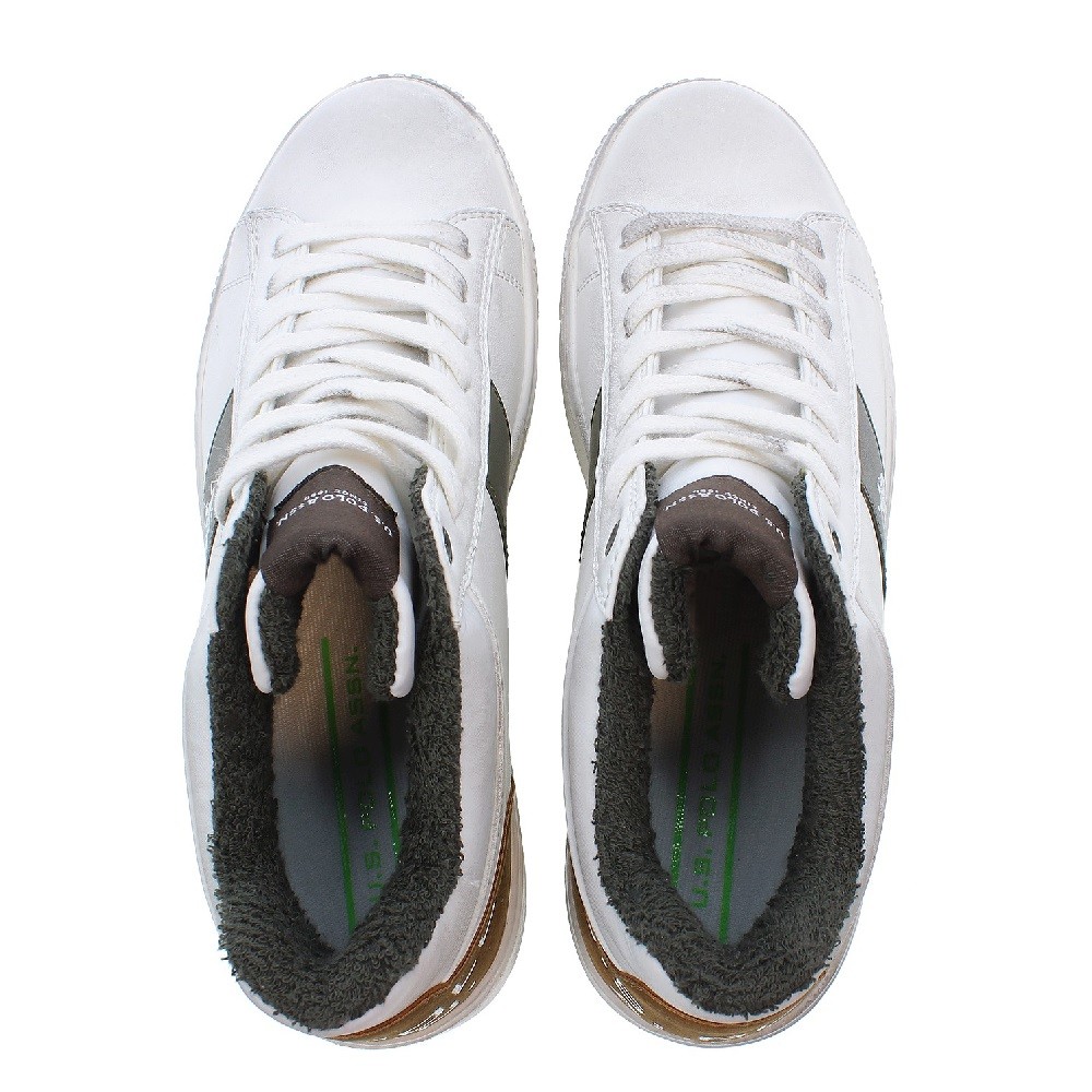 U.S. POLO ASSN.</br>Ανδρικά Μποτάκια Λευκό TYMES007-WHI-CU001 U.S. Polo Assn. U.S. POLO ASSN.</br>Ανδρικά Μποτάκια Λευκό TYMES007-WHI-CU001 U.S. Polo Assn.