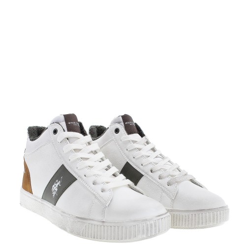 Ανδρικά Μποτάκια Λευκό TYMES007-WHI-CU001 U.S. Polo Assn.