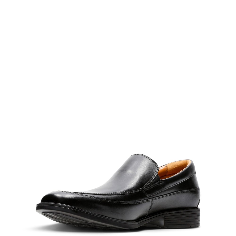 CLARKS</br>Ανδρικά Μοκασίνια Μαύρο Δέρμα TILDEN FREE Clarks CLARKS</br>Ανδρικά Μοκασίνια Μαύρο Δέρμα TILDEN FREE Clarks