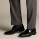 CLARKS</br>Ανδρικά Δετά Παπούτσια Μαύρο Δέρμα TILDEN PLAIN Clarks CLARKS</br>Ανδρικά Δετά Παπούτσια Μαύρο Δέρμα TILDEN PLAIN Clarks