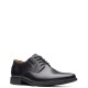 CLARKS</br>Ανδρικά Δετά Παπούτσια Μαύρο Δέρμα TILDEN PLAIN Clarks CLARKS</br>Ανδρικά Δετά Παπούτσια Μαύρο Δέρμα TILDEN PLAIN Clarks